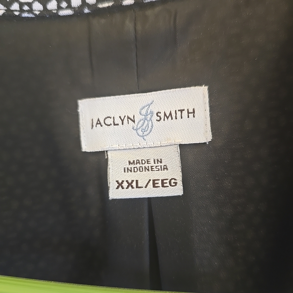Jaclyn Smith Classic Black Garment XXL